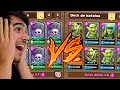 DECK SÓ DE GOBLINS VS. DECK SÓ DE ESQUELETOS NO CLASH ROYALE