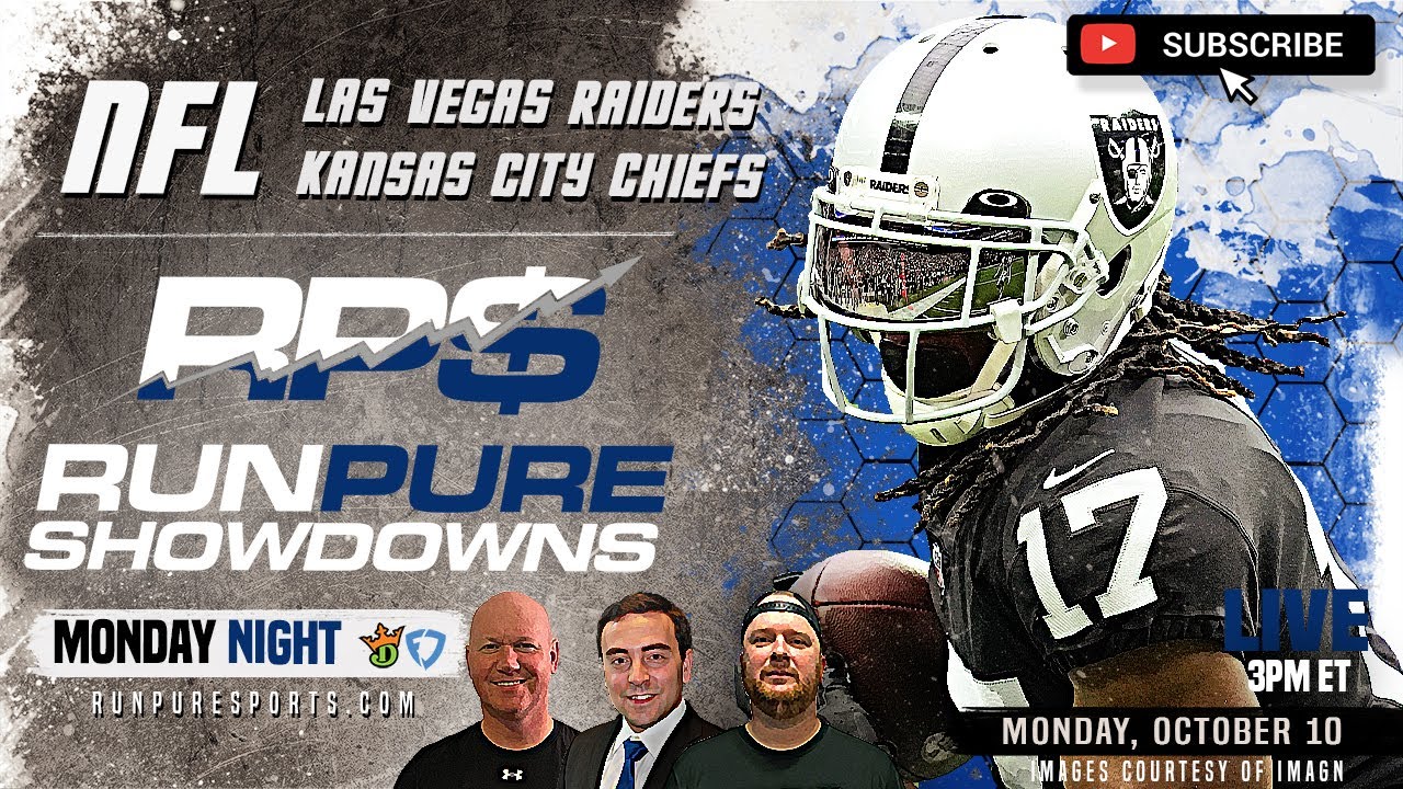 MONDAY NIGHT DRAFTKINGS SHOWDOWN PICKS 2022 NFL WEEK 5 DFS | KANSAS CITY CHIEFS VS LAS VEGAS RAIDERS