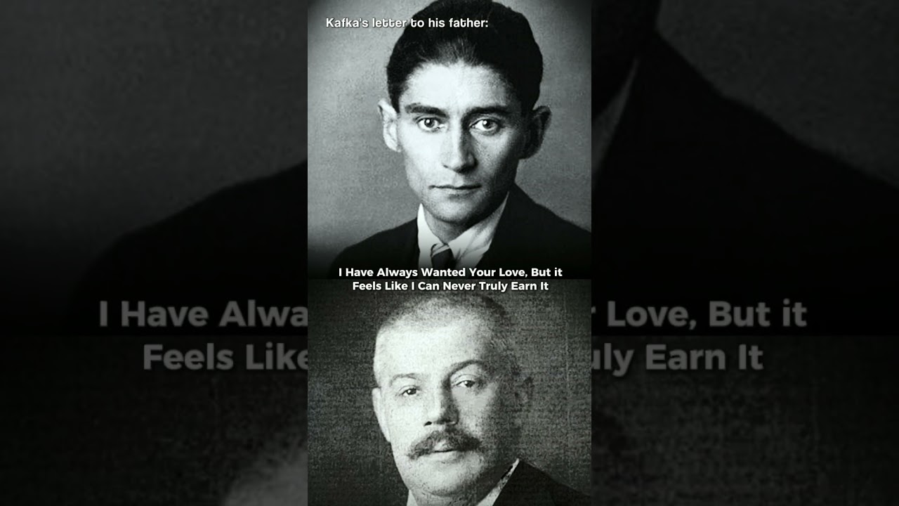 Kafka to his father. #literallyme