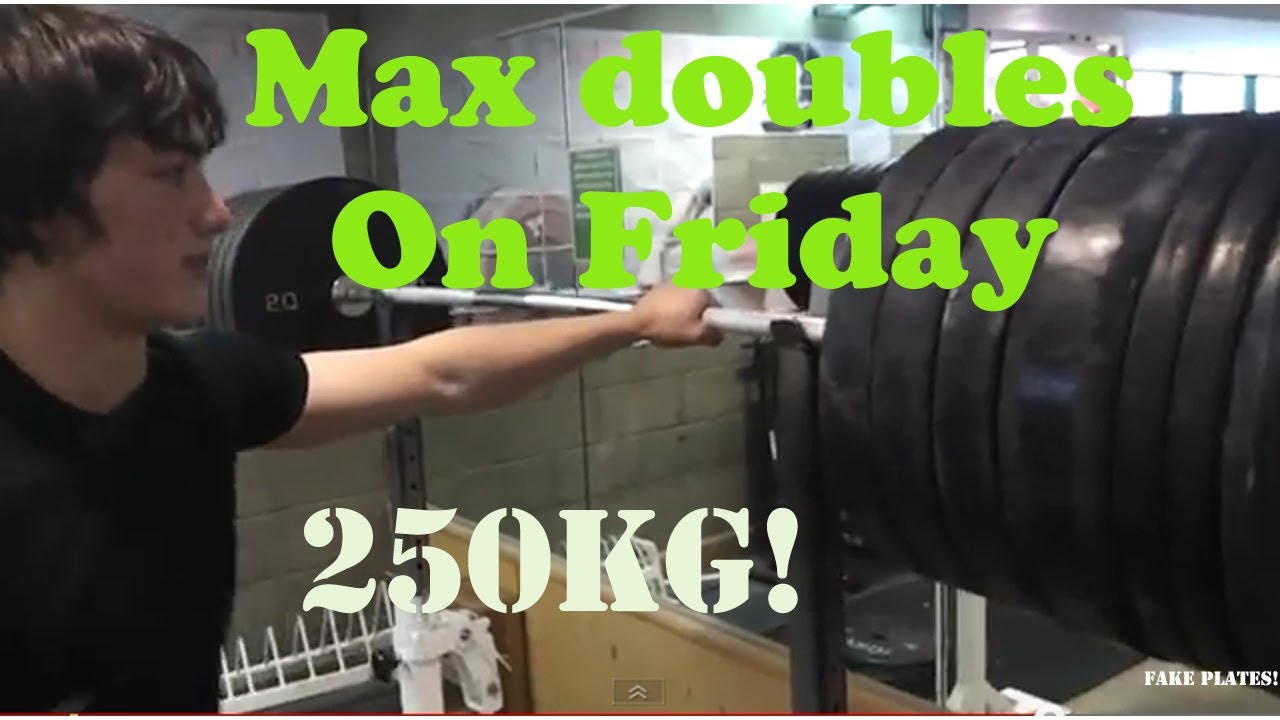 180kg Clean and Jerk! - Max Doubles on Friday videos for cats