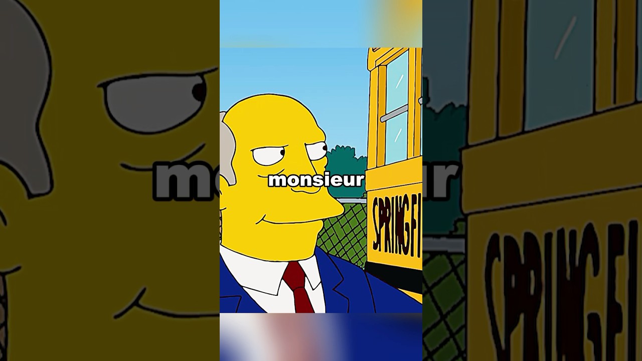 Simpson a obtenu une note de 100 à son examen et le directeur de l'école lui a  