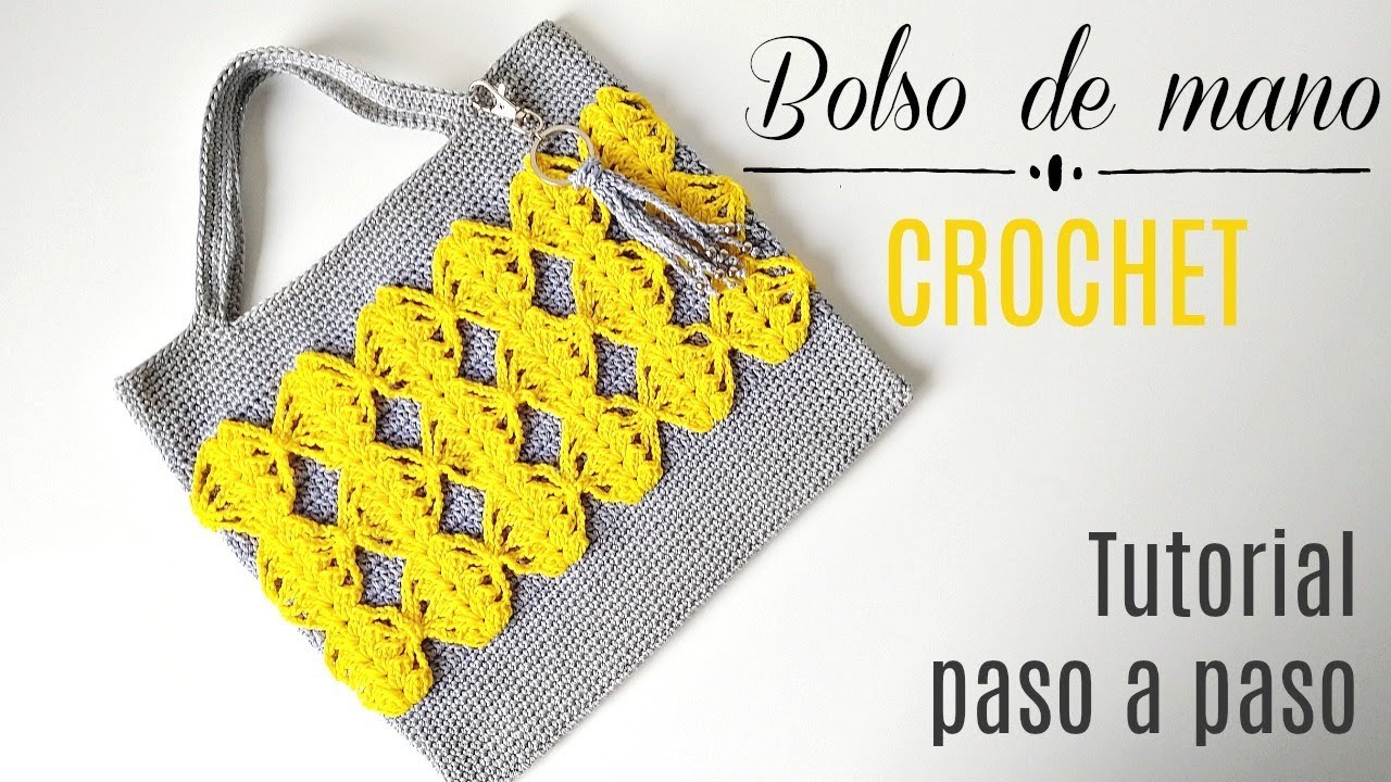 Como hacer bolso a crochet