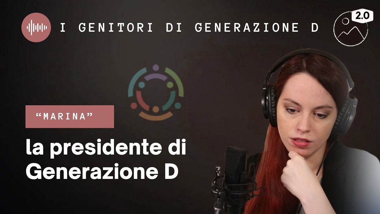 Parla la presidente di Generazione D - "Marina" (GENERAZIONE D) - YouTube