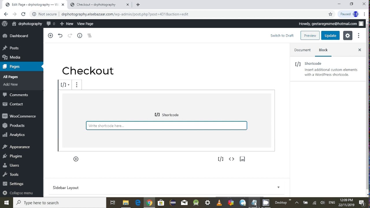 how to fix woocommerce checkout page - YouTube