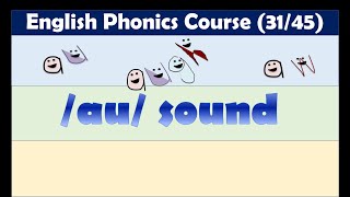 /au/ sound ( au, augh and aw ) words | English Phonics Course | Lesson 31/45 by My English Tutor 15,409 views 3 years ago 13 minutes, 9 seconds
