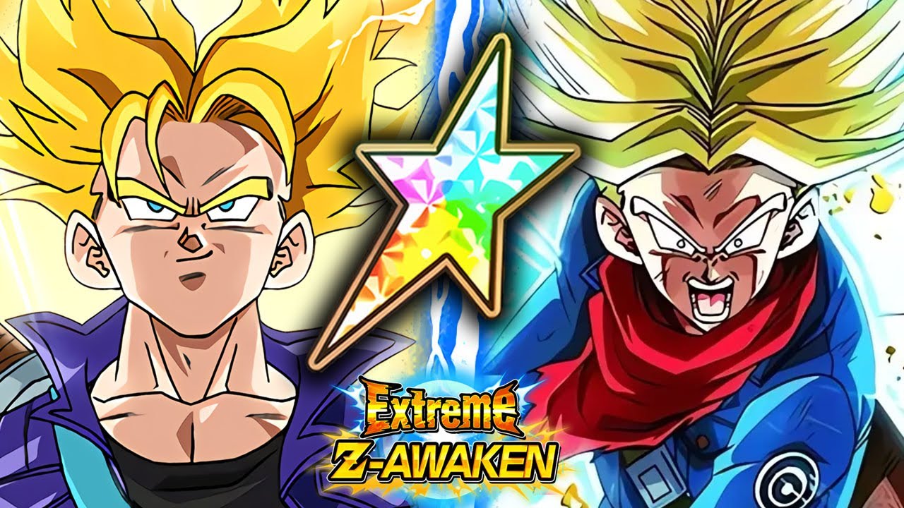 100% eza agl trunks + EZA TEQ TRUNKS ROTATION! Dragon Ball Z Dokkan ...