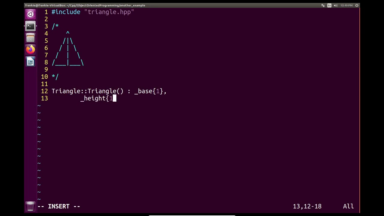 Modern C++ OOP: Triangle Base Class - YouTube