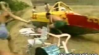 Race Boat Crash