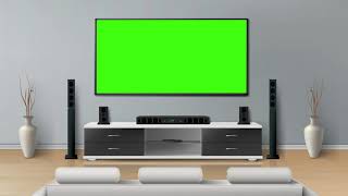 Tv Green Screen Background  After Effects Template  Smart tv Green Screen