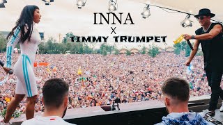 INNA X timmy trumpet NEW SONG  tomorrowland 2022 Live 🎺 Resimi