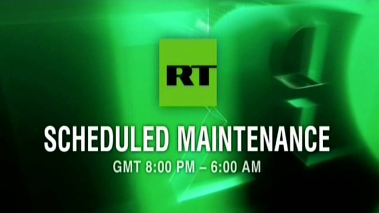 RT Schedule Maintenance Animation - Animação de Manutenção Programada ...