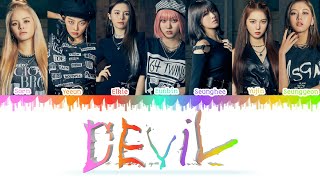 CLC - Devil (Color Coded Lyrics | Han | Rom | Eng)