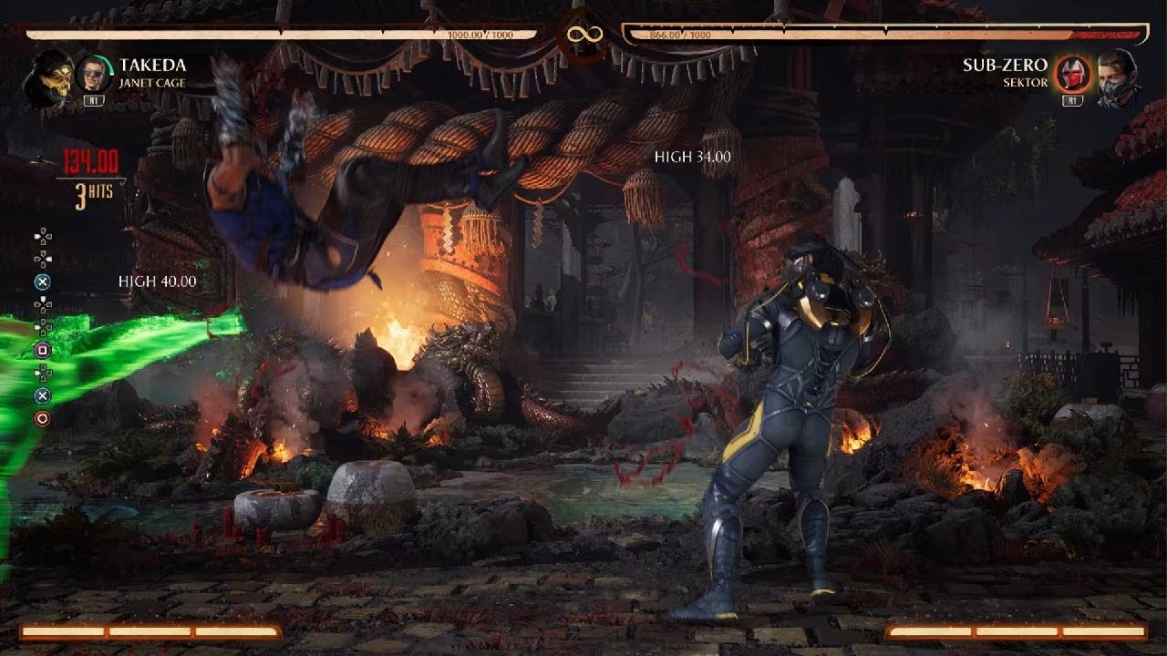 Mortal Kombat 1 combo