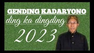 GENDING KADARYONO ding kadingding