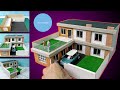 Wow  cardboard house model diy  modern miniature house 32