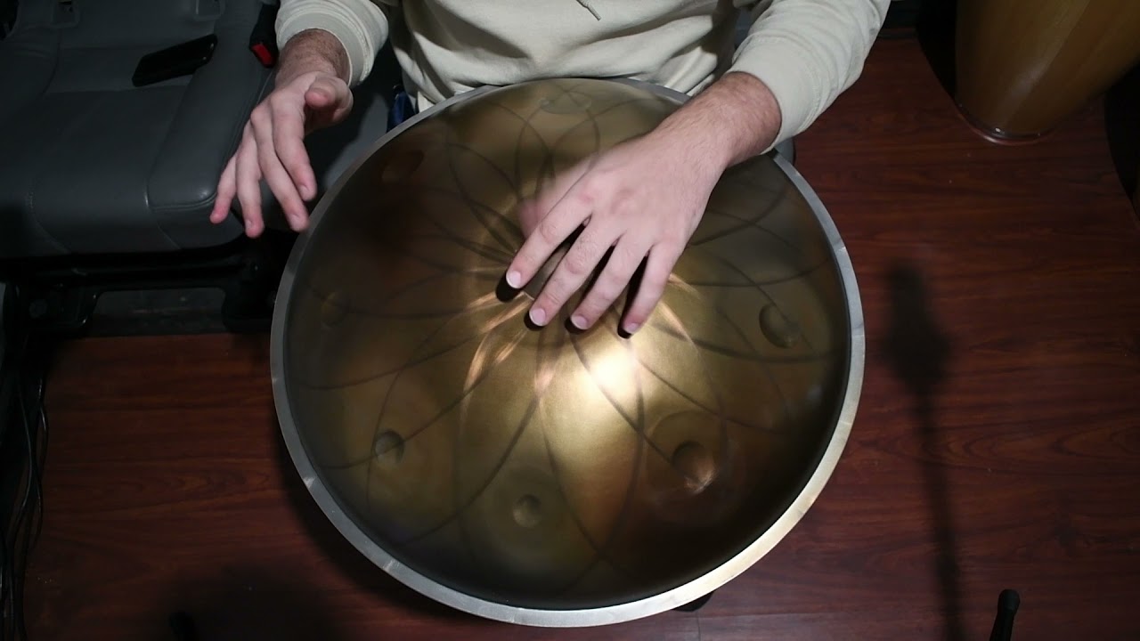 Hamsa Handpans - G Hokkaido 9 ember steel