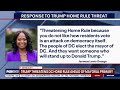 Trump threatens DC Home Rule; Prince George's County carjacking suspect indicted