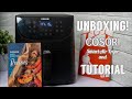 UNBOXING COSORI 5.8 qt SMART AIR FRYER | How to use the SMART FEATURE | SETUP and COOKING thumbnail
