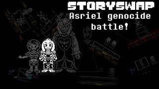 [unitale,CYF] Other version Storyswap Asriel genocide battle! [undertale fangame]