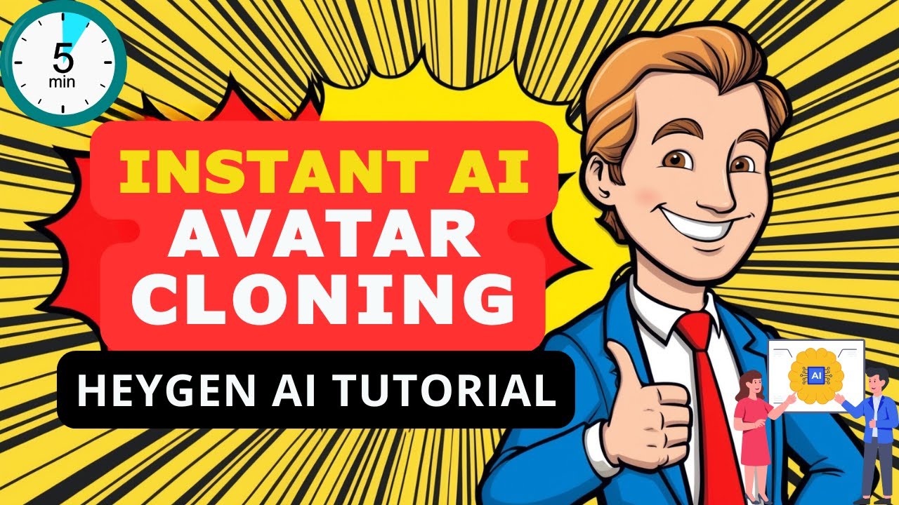 HeyGen AI Tutorial | How To Create an Instant AI Clone in 5 Minutes ...