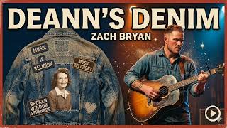 DeAnn’s Denim - Zach Bryan (Lyrics) 🎧 | Emotional Country Song