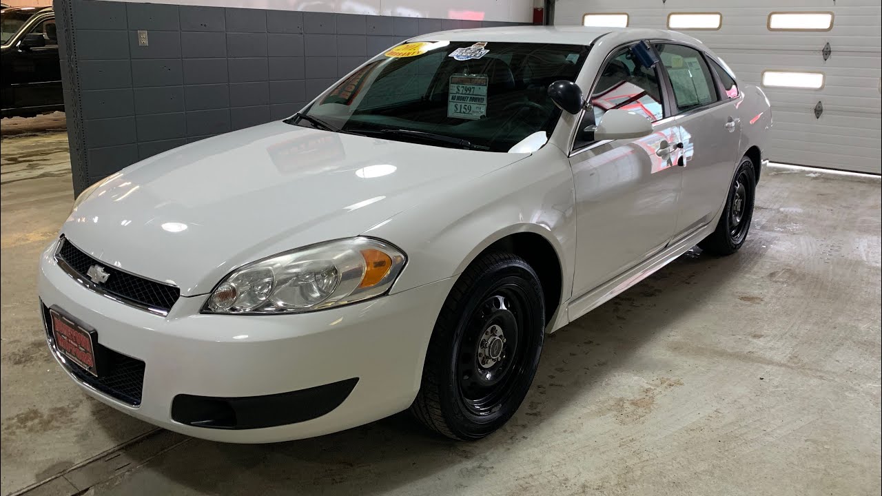 2013 Chevrolet Impala Police For Sale Wausau WI Used Cars YouTube