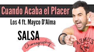 Cuando Acaba el Placer - Los 4 | New Dance Video | ZUMBA | Salsa Choreography