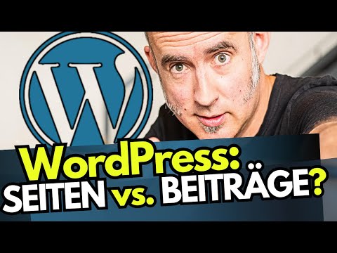 WordPress: PAGES vs. POSTS - The difference