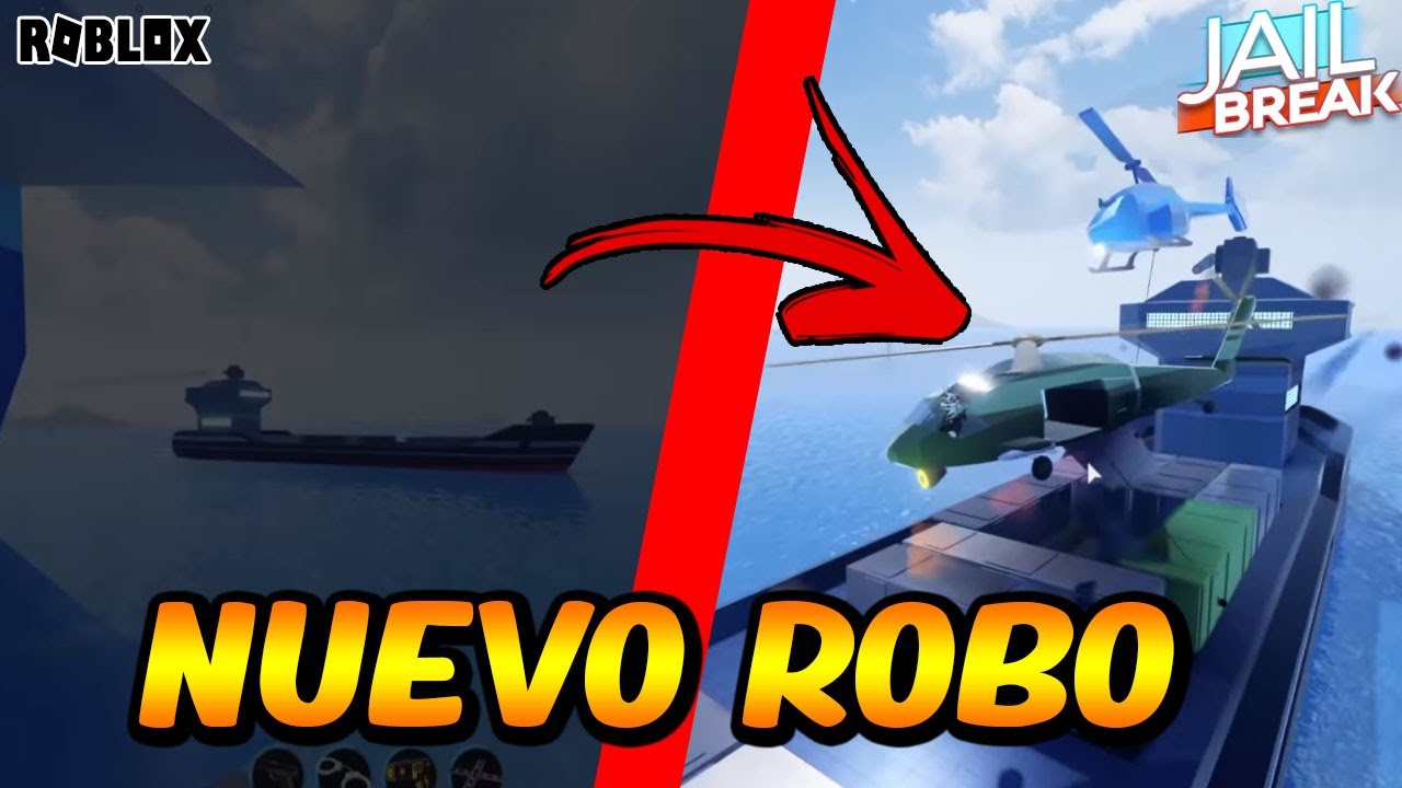 Asi Sera El Nuevo Robo Al Barco De Jailbreak Youtube - roblox jailbreak nuevo robo de avion de carga youtube