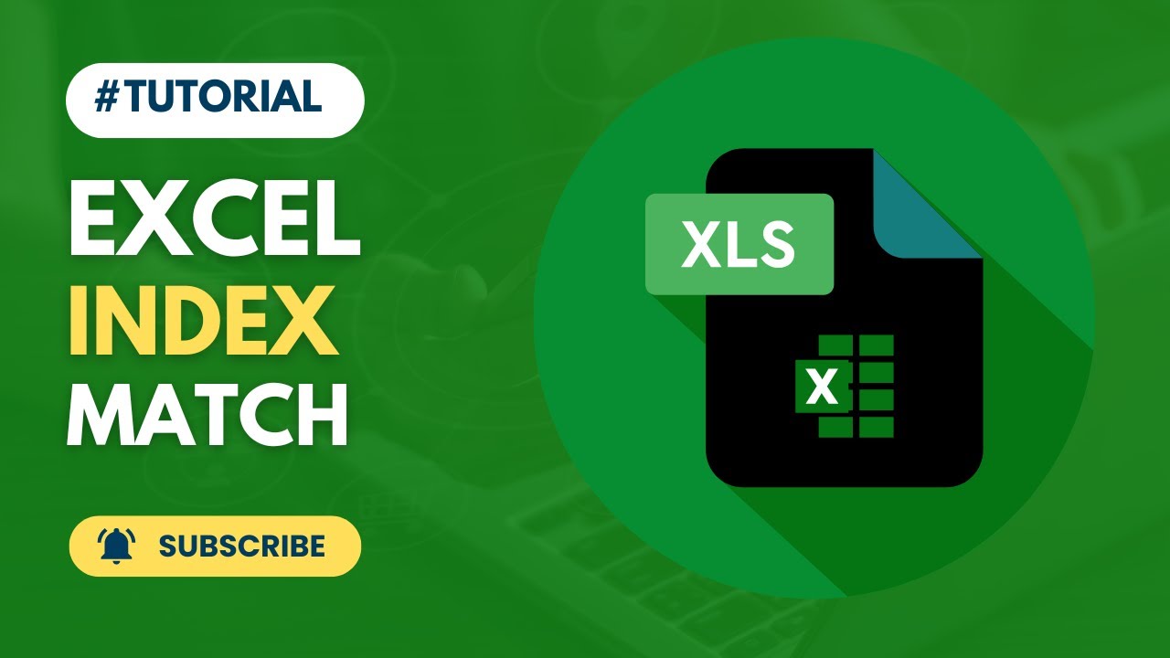 tutorial rumus index match excel - YouTube