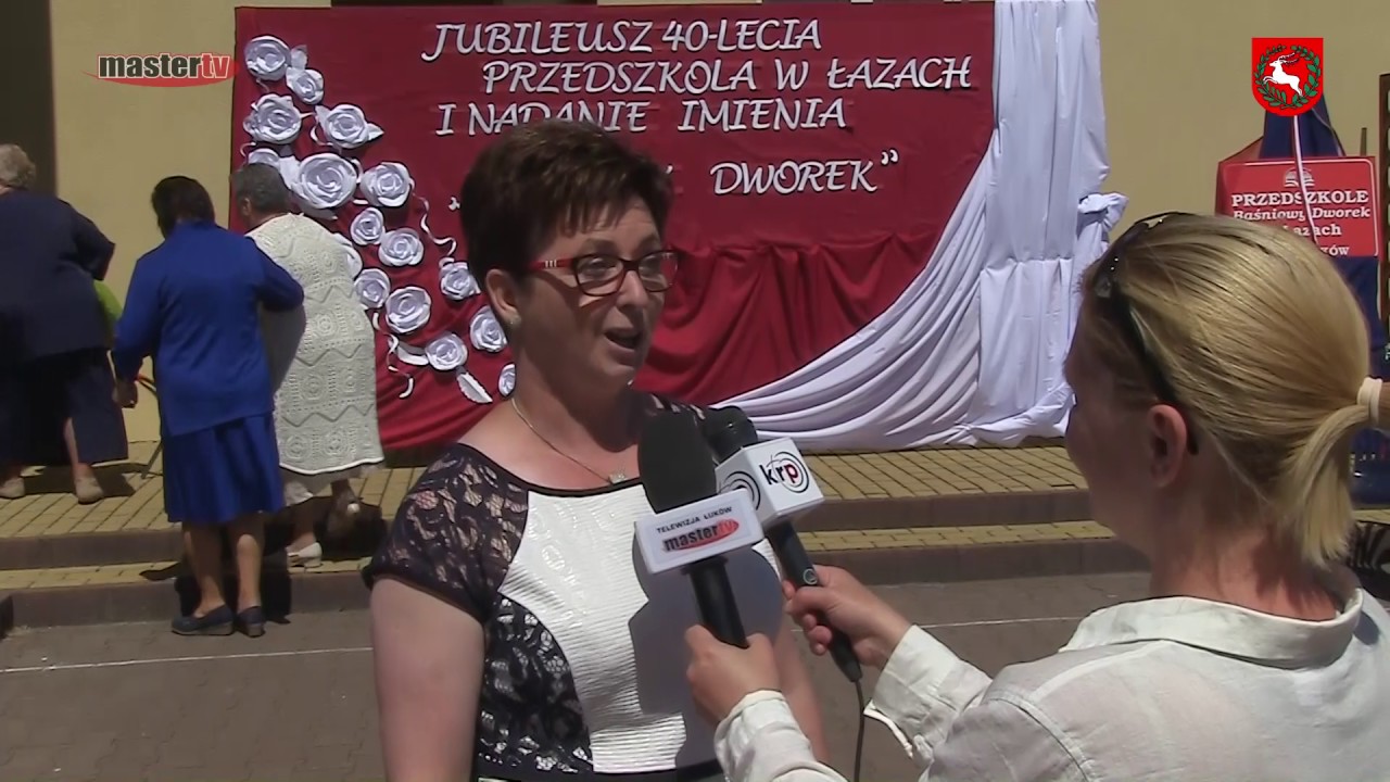 MASTER TV ŁUKÓW - 40 lat Przedszkola w Łazach - YouTube