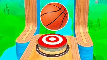 🏀Going Balls (Hard Level) Vs Going Balls Reverse 🌀😵SpeedRun Video Gameplay (Level 62)