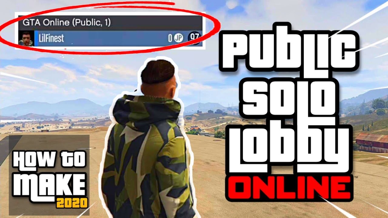 Solo Lobby Gta 5 Pc