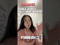 Haaste: Kuinka monta kieltä minä puhun? #suomi #finland #finnish #finnishlanguage #languagelearning
