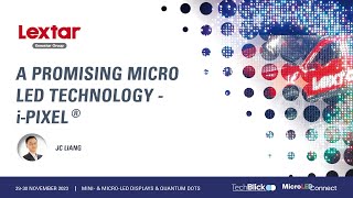 Lextar A Promising Micro Led Technology - Ipixel Nov 2023