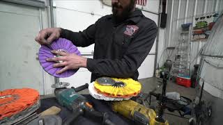 HOW TO AVOID CUTTING OFF YOUR FINGER WHILE POLISHING ALUMINUM! MUST Safety Flanges are important!