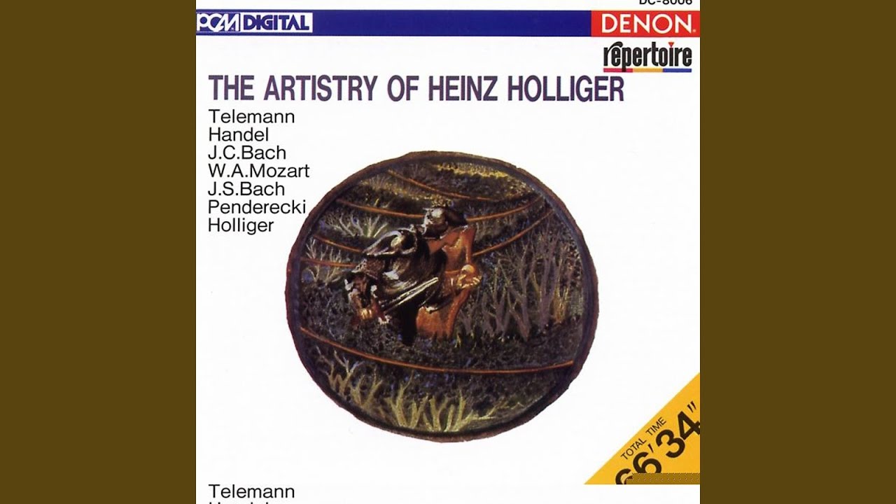 Telemann: Fantasy No. 1 in A Major - YouTube
