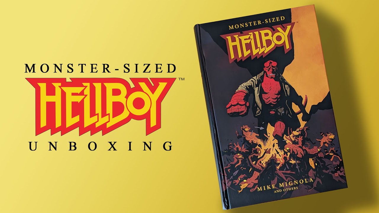 Monster-sized Hellboy Unboxing - YouTube