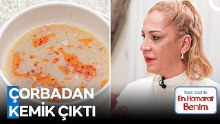 Yarışmacılar Dana Gerdan Çorbasını Tadıyor - En Hamarat Benim 982. Bölüm