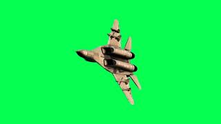 Fighter Jet Animation Green Screen || Fighter Green Screen Background Video screenshot 3