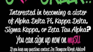 Formal Recruitment Video, Spring 2012