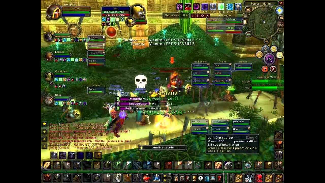 WoW Vanilla - Zul'Gurub : Mandokir - YouTube