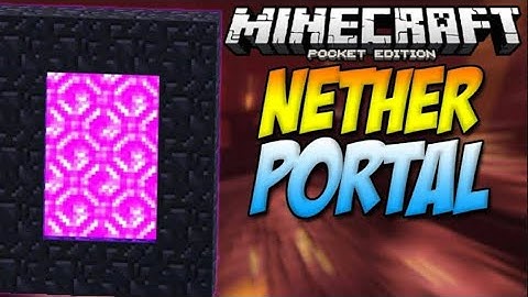 How to make a Nether Portal without Diamond Pickaxe! | Easiest Tutorial 100% Working✅