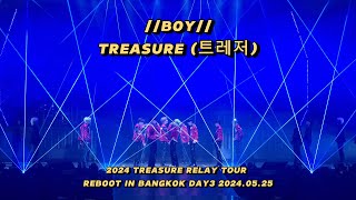 [4K] TREASURE (트레저) - BOY @TREASURE RELAY TOUR [REBOOT] IN BANGKOK - DAY3 [20240525]