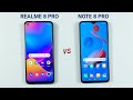 Realme 8 Pro vs Redmi Note 8 Pro Speed Test & Camera Comparison