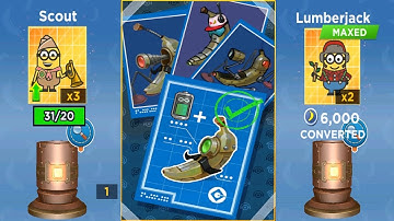 Despicable me Minion rush Disguised minion Scrapbook memory 6 BANANA ROOM gameplay walkthrough ios