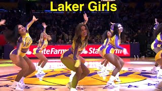 Laker Girls - Butter Dance Performance for BTS Suga - NBA Dancers - 1/12/2023 screenshot 4