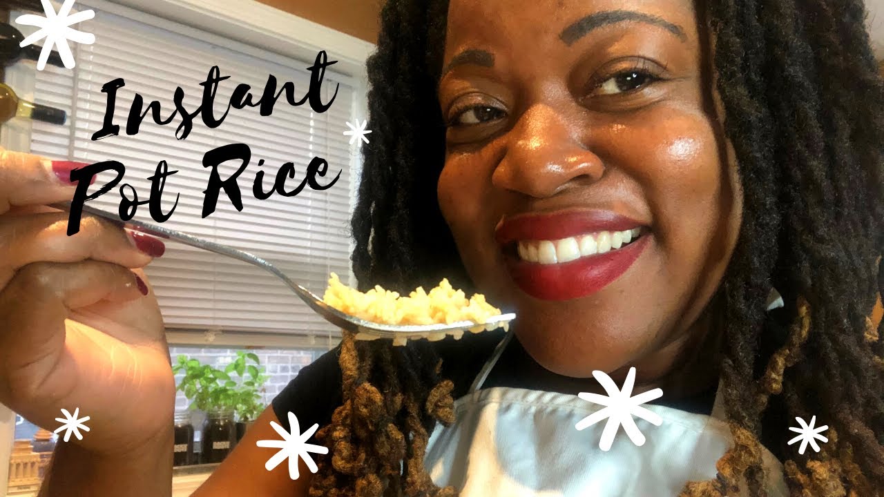 EASY RECIPE| RICE IN THE INSTANT POT | Easy way to cook Rice - YouTube