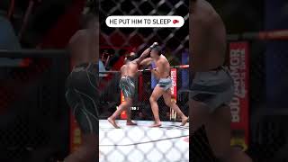 He put him To SLEEP‼️ #shorts #knockouts #mma