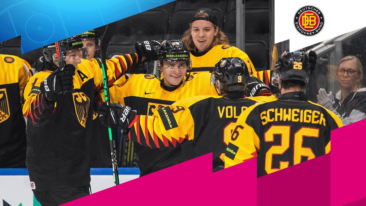 Blank rasiert! DEB-Team feiert Sieg I U20 Eishockey WM 2022